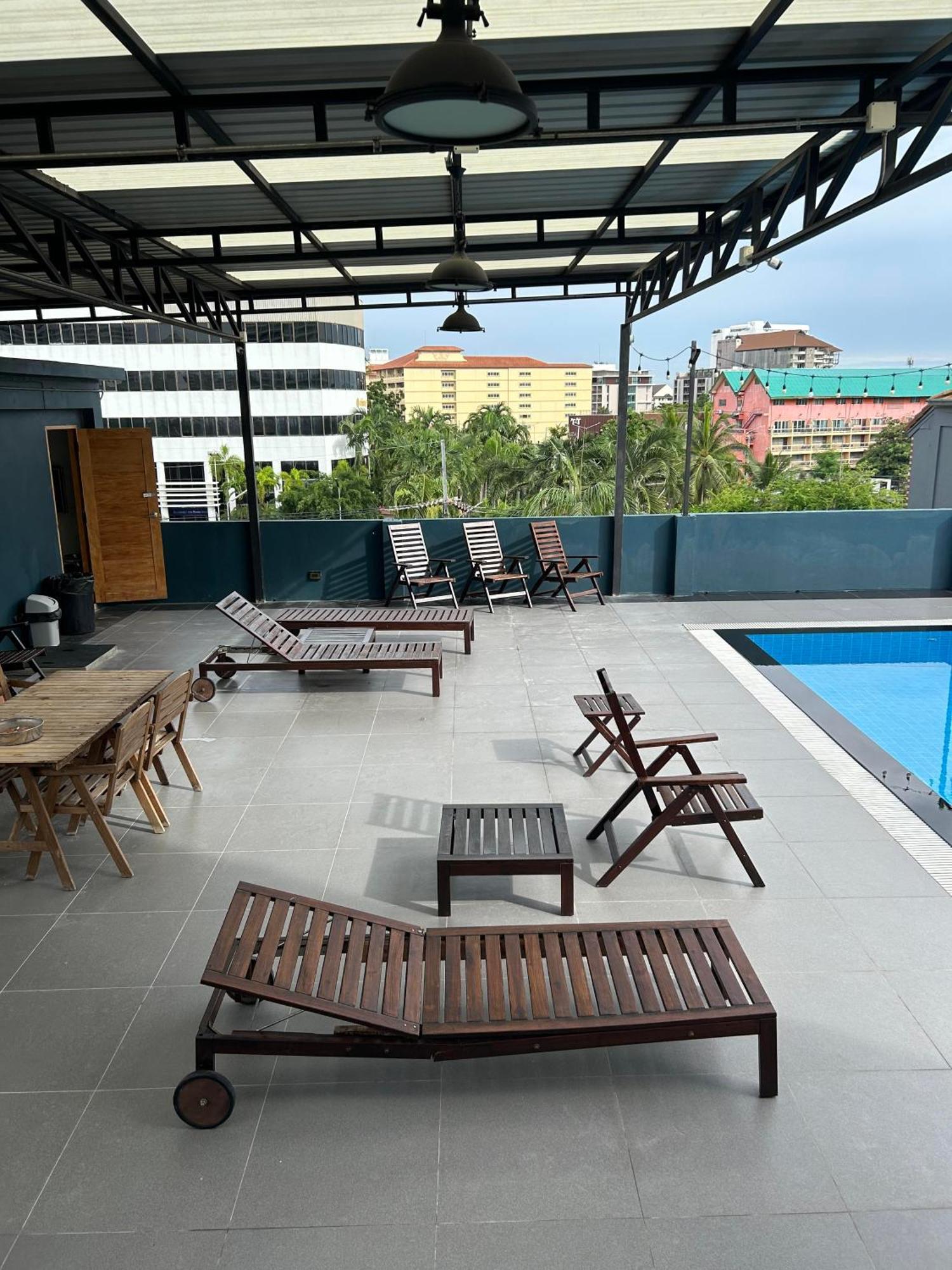 Jomtien Longstay Hotel - Sha Plus Certified Exterior foto